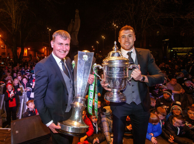 Stephen Kenny and Brian Gartland