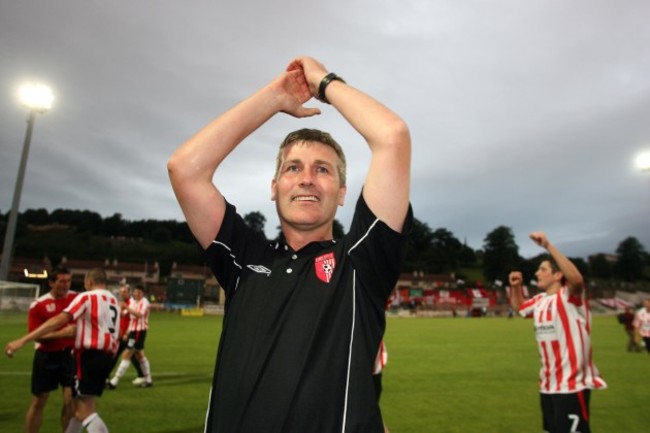 Derry Manager Stephen Kenny