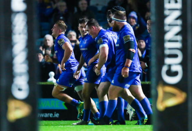 Scott Penny walks back after scoring a try