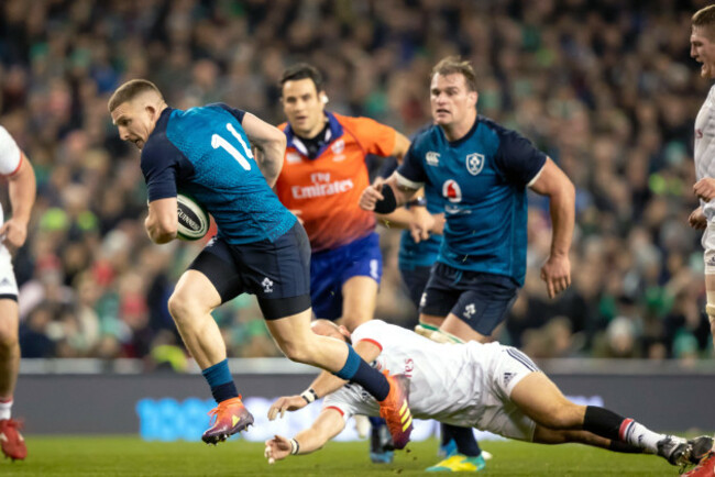 Andrew Conway with Shaun Davies