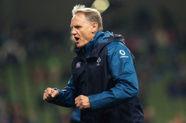 Joe Schmidt ahead of the game