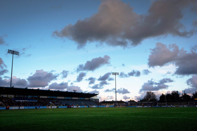 A view of Parnell Park ahead of the game