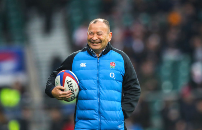 Eddie Jones ahead of the game