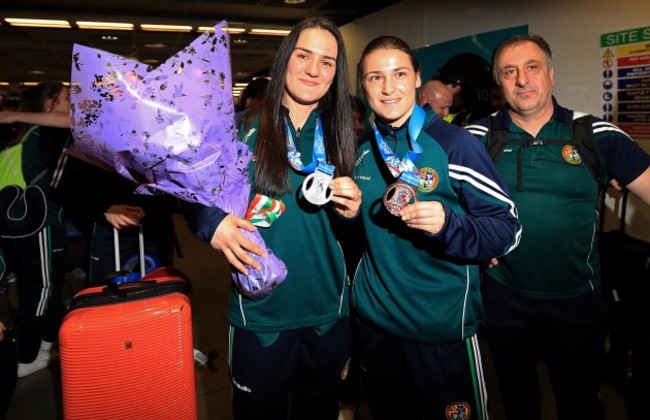 Kellie Harrington and Katie Taylor