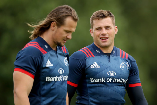 Arno Botha and CJ Stander