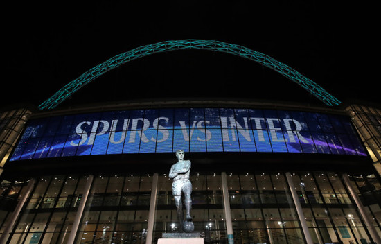 Tottenham Hotspur v Inter Milan - UEFA Champions League - Group B - Wembley Stadium