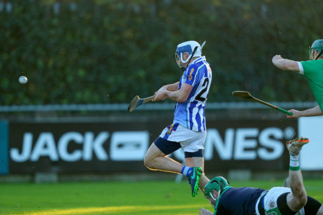 Collie Basquel scores a goal