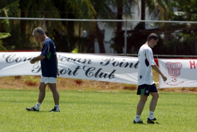 Mick McCarthy and Roy Keane DIGITAL