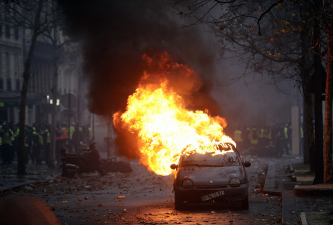 France Gas Price Protests