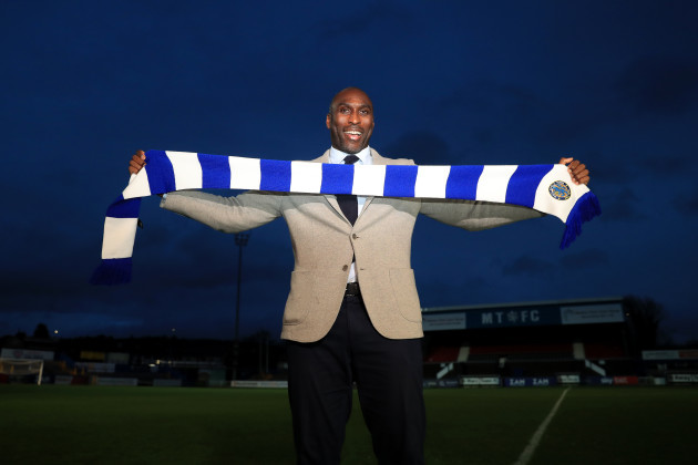 Sol Campbell Unveiling - Moss Rose