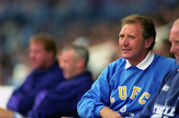 Soccer ... Howard Wilkinson, Manager of Leeds United