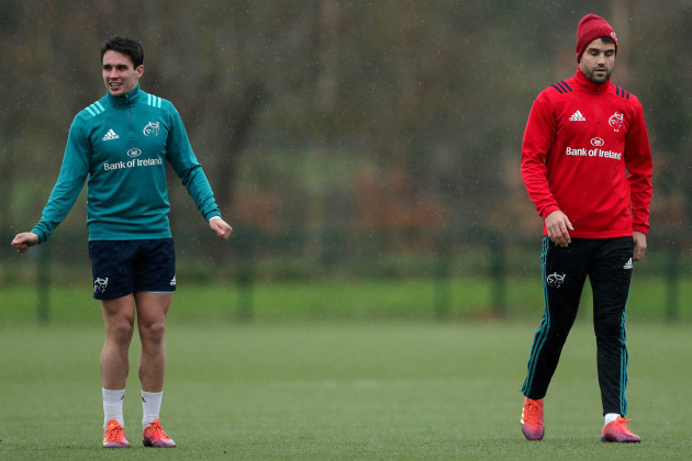 Joey Carbery and Conor Murray