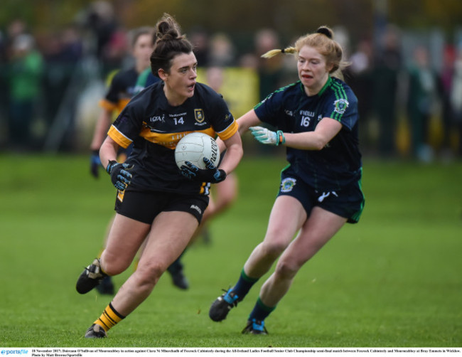 Foxrock Cabinteely v Mourneabbey - All-Ireland Ladies Football Senior Club Championship semi-final