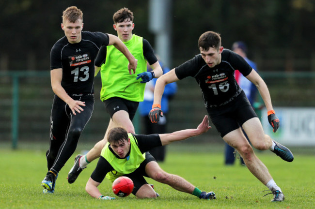 Peadar Mogan with Rian O'Neill and Mark Barrett