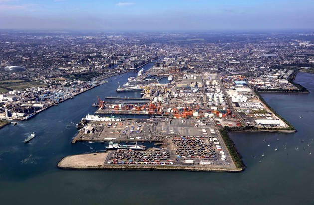 59 Dublin Port  looking west