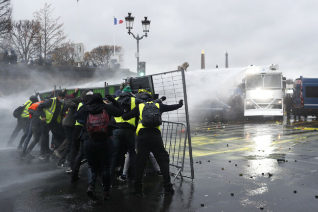 France Gas Price Protests