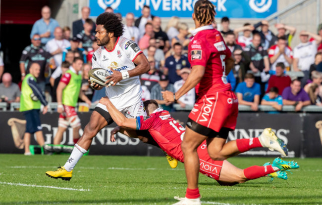 Henry Speight with Jonathan Davies