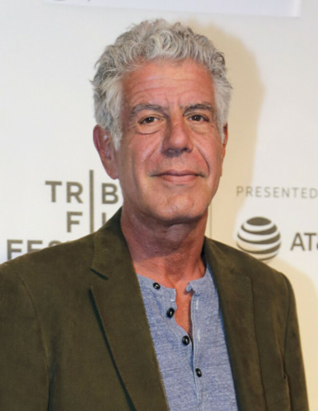 Anthony Bourdain 1956-2018 American Chef