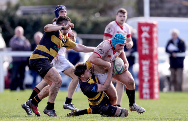 Michael Vaughan tackles Eric O'Sullivan