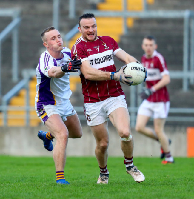 Shane Cunningham with Donal McElligott