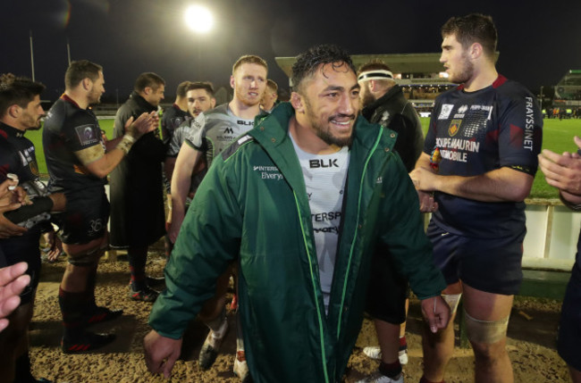 Bundee Aki after the game