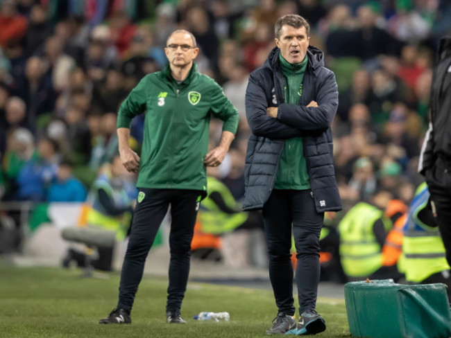 Martin O'Neill and Roy Keane