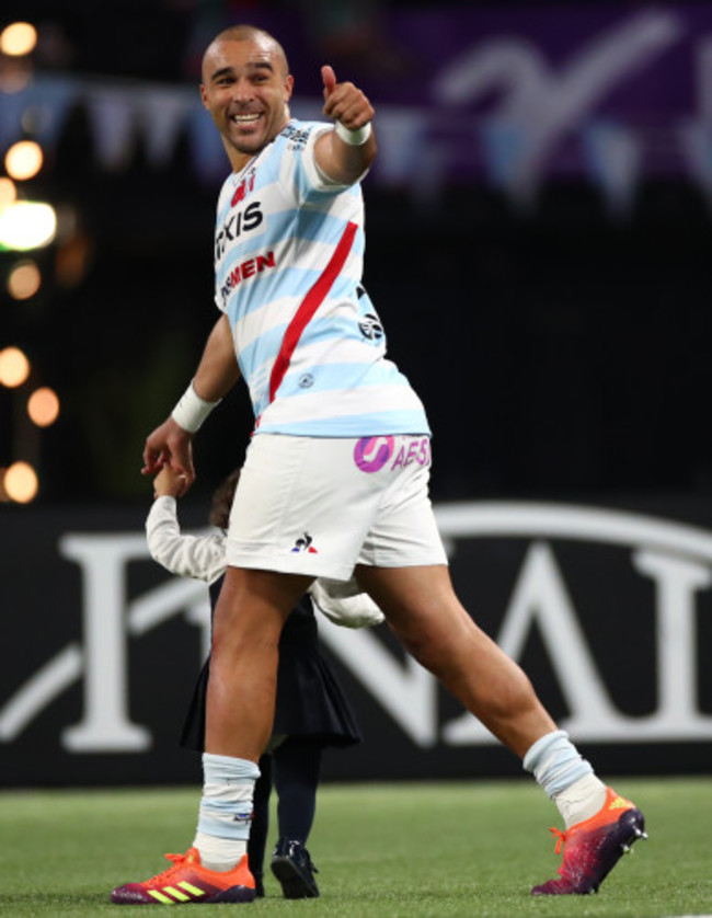 Simon Zebo after the game