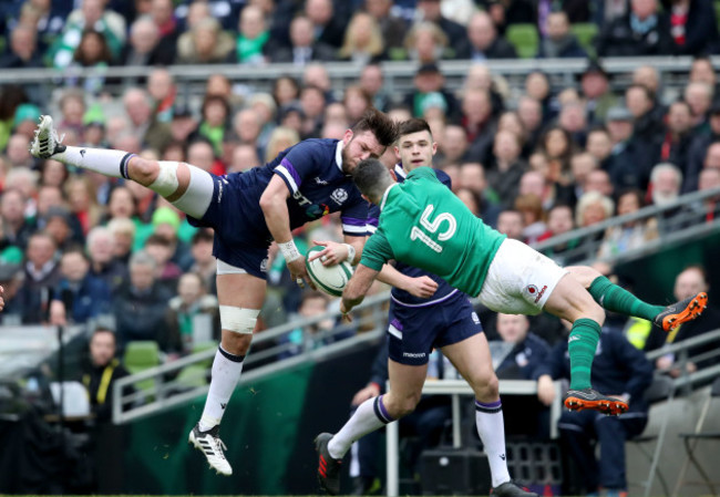 Ryan Wilson and Rob Kearney