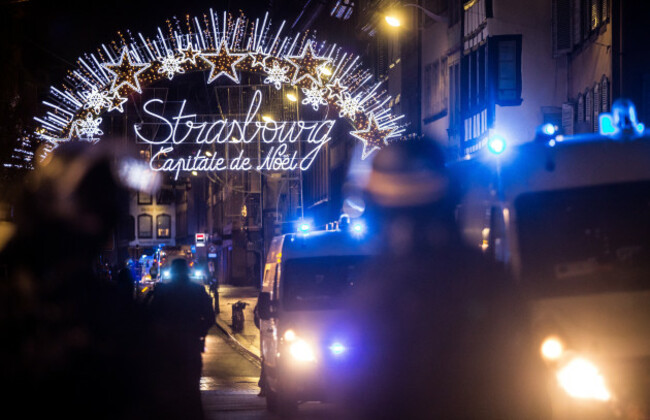 Attack near Strasbourg Christmas Market