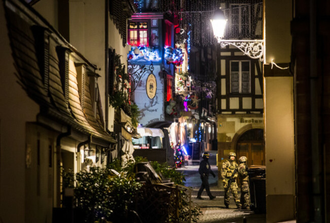 Attack near Strasbourg Christmas Market