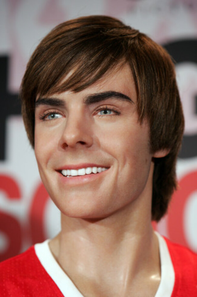 Zac Efron Waxwork Unveiled - London