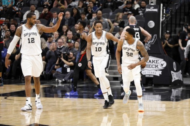 NBA: Los Angeles Clippers at San Antonio Spurs