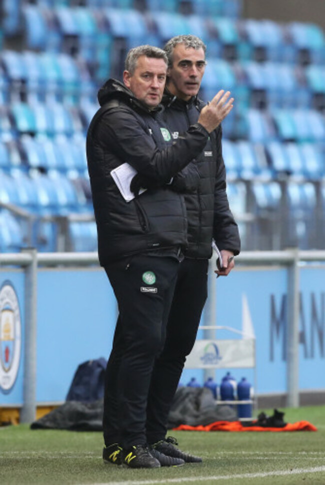 Manchester City U19 v Celtic U19 - UEFA Youth League - Group C - Academy Stadium