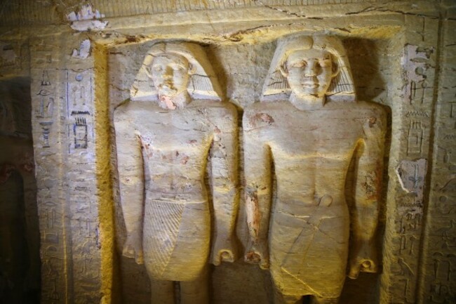 Tomb of Fifth Dynasty royal priest discovered in Egypt's Saqqara