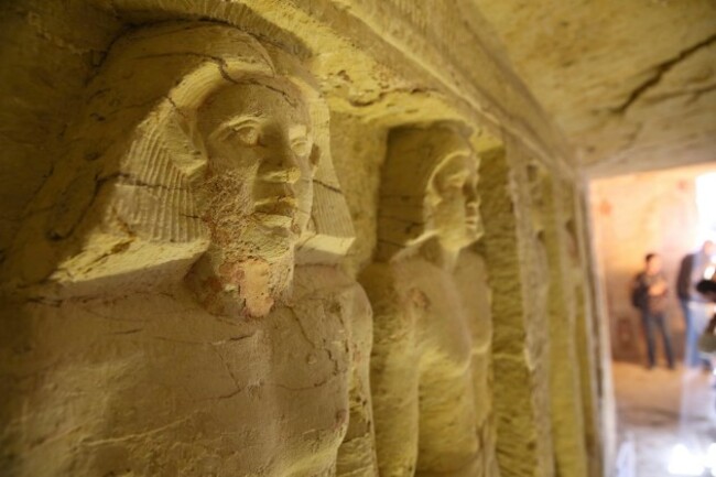 Tomb of Fifth Dynasty royal priest discovered in Egypt's Saqqara