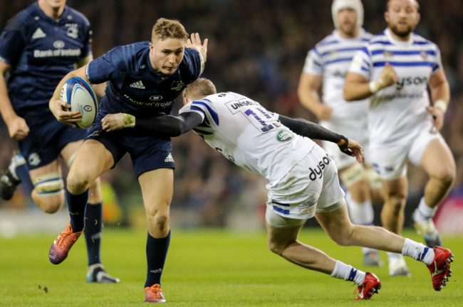 Jordan Larmour and Ruaridh McConnochie