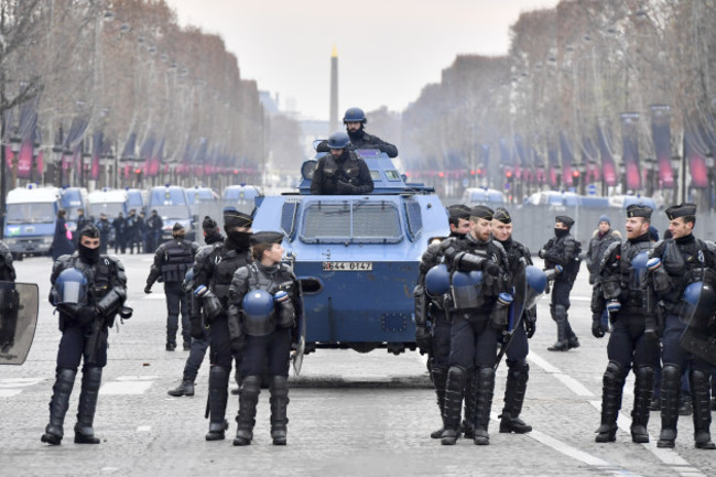 FRANCE-PARIS-YELLOW VESTS-PROTEST