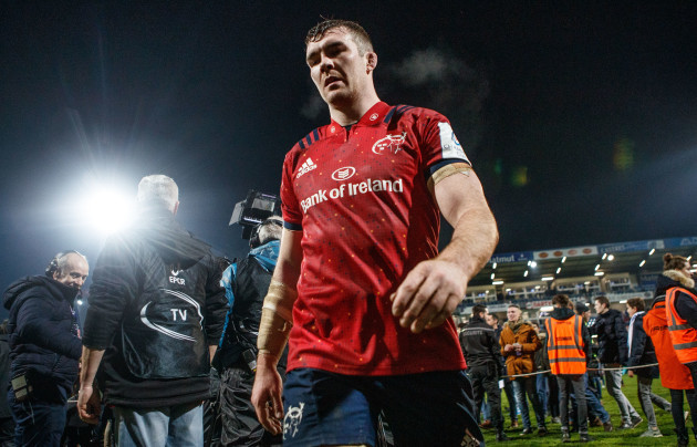 Peter O’Mahony dejected after the game
