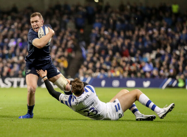 Rory O’Loughlin with Darren Atkins