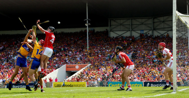 Peter Duggan scores his sides second goal