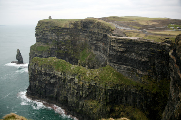 17/2/2007. Cliffs of Moher, Co. Clare. Pic. Albert Gonzalez / Photcall Ireland