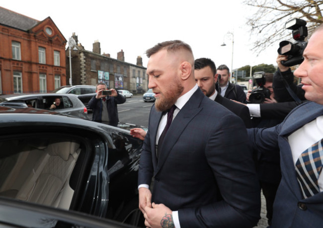 Conor McGregor court case