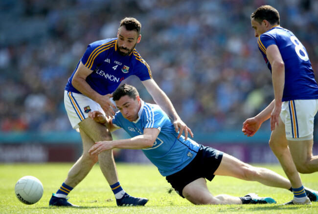 Paddy Andrews with Diarmuid Masterson