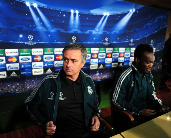 Soccer - UEFA Champions League - Round of Sixteen - Real Madrid v Manchester United - Real Madrid Press Conference - Santiago Bernabeu