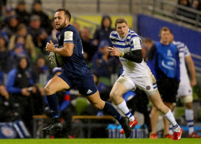 Jamison Gibson-Park on his way to scoring a try