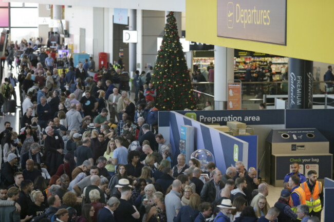 Britain Gatwick Airport Drones