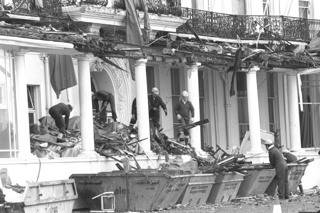 Crime - Terrorism - IRA Mainland Bombing Campaign - Grand Hotel - Brighton - 1984