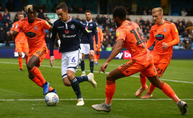 United Kingdom: Millwall v Ipswich Town - Sky Bet Championshi