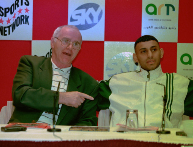 Boxing - Brendan Ingle and Prince Naseem Hamed