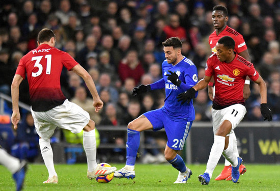 Cardiff City v Manchester United - Premier League - Cardiff City Stadium